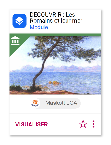 Module DECOUVRIR : Les Romains et leur mer